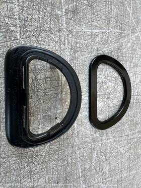 8n7858205 Audi 2003 Tt Mk1 Seat Belt Guide Trim Loop Around Fitting Clamp Left Side Oem