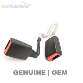 8p0857739a Audi 2005-2013 A3 Quattro - Rear Left Seat Belt Double Buckle / Receiver