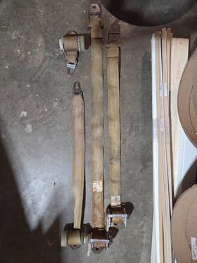 41582 Auto Accessories Of America 1973 Corvette Seat Belts Saddle Lap/shoulder No Receivers Seized Retractors Oem 41582 Auto Accessories Of America 1973 Corvette Seat Belts Saddle Lap/shoulder No Receivers Seized Retractors Oem