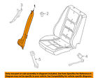 Ba8z74611b09aa Ford Oem Front Seat