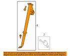 Bb5z78611b69ab Ford Oem Explorer Third Row
