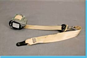 3w5857705 Bentley 06-12 Continental Front Left Side Seat Belt Seatbelt Retractor Ivory Oem