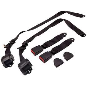 Dr6ihj Bfo Universal 3 Point Retractable Seat Belt Set 2pcs For Jeep Cj Yj Wrangler 1982-95