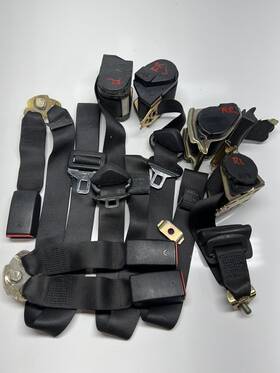1924937 Bmw Tested E30 Seatbelts Set Coupe M3 325i 323i 318i Complete Oem