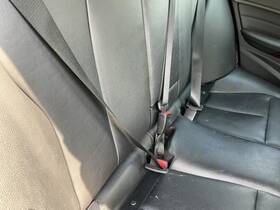 212.bm1l15 Bmw 328i Left Rear Seat Belt Retractor Dark Gray Second Row 2015 775996