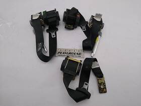 212.bm1x07 Bmw 745i E65 Pair Of Rear Seat Belts With Retractors Fits 03 04 05 06 07 08