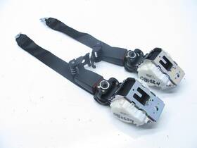 34003266b Bmw 04-10 E63 E64 650i Rear Second Row Left And Right Seat Belt Retractor Set 0806