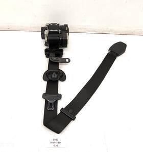 6358045 Bmw 19-21 Oem G20 330 M340 Front Passenger Seat Belt Seatbelt Retractor Black