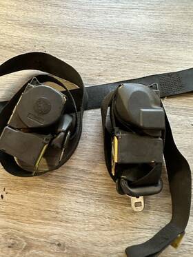 72111904852 Bmw 325is Coupe E30 Genuine Front Seat Belt Left And Right Repa Oem