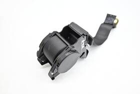 72111938639 Bmw 89-95 E34 5 Series Rear Left Upper Seat Belt Retractor Strap Black Oem