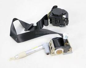 72117022406 Bmw E65 E66 7-series Factory Black Right Rear Seat Belt 2002-2004 Oem