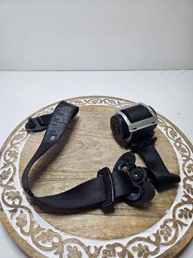 72117068268 Bmw 04-10 E60 5 Series Front Right Upper Seat Belt Retractor Black Oem