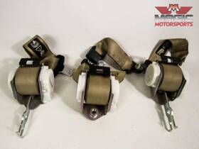 72117127428 Bmw Rear Seat Belt Retractor Left Center Right Set 04-10 E60 528 525 535 530 Tan 72117127428 Bmw Rear Seat Belt Retractor Left Center Right Set 04-10 E60 528 525 535 530 Tan