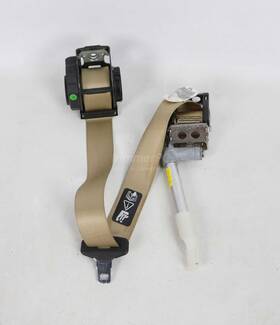 72117153338 Bmw E65 E66 7-series Factory Beige Right Rear Seat Belt Tan 2004-2008 Oem