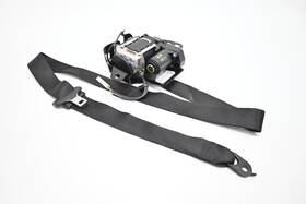 72117348098 Bmw 12-15 F06 6 Series Front Right Upper Seat Belt Retractor Strap Black Oem