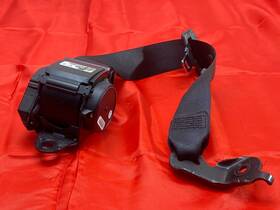 72117376136 Bmw 14-19 F16 F86 X6 Rear Right Passenger Upper Seatbelt Retractor Black Oem