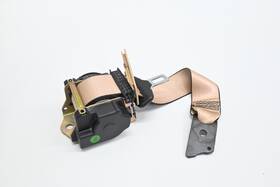 72118198485 Bmw 97-03 E39 5 Series Rear Right Or Left Upper Seat Belt Retractor Beige Oem