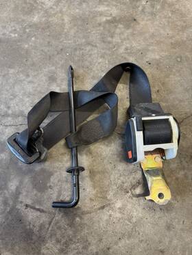 72118208443 Bmw 95-99 E36 318ti 323ti Front Left Driver Upper Seat Belt Retractor Oem