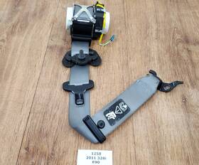7226652 Bmw 09-11 Oem E90 E91 Front Right Passenger Seat Belt Seatbelt Retractor Gray