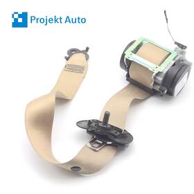 7241750 Bmw 10-16 Oem Front Right Seat Belt Venetian Beige 5 Series F10