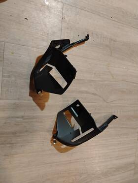 7256113 Bmw 12-18 320i 328i 428i F30 Pair Seatbelt Seat Belt Guide Trim Covers Oem