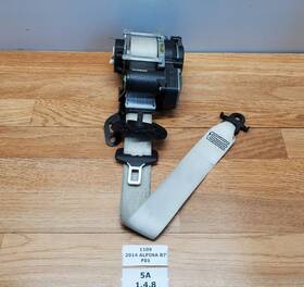 7382391 Bmw 13-15 Oem F01 F02 Lci Front Driver Side Seat Belt Seatbelt Retractor Beige