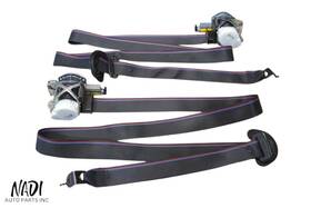 8058481 Bmw 2015 - 2020 F82 M4 Coupe M Stripe Front Left And Right Seatbelt Pair Oem Note