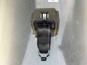 8076382 Bmw 21-25 G80 M3 Competition Rear Center Seatbelt Retractor M Stitch Oem