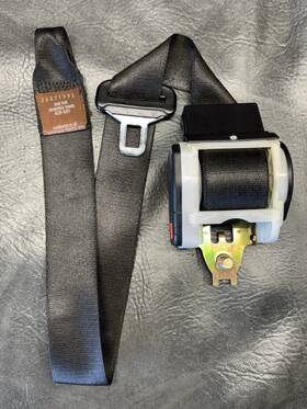 Bmw 8119123 94-99 E36 318i 328i M3 Convertible Front Left Driver Seat Belt Black Oem
