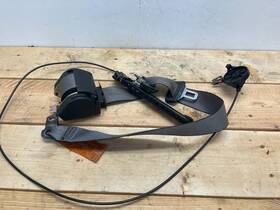 8125855 Bmw 98-03 5 Series E39 525 530 Front Left Seatbelt With Force Limiter Gray