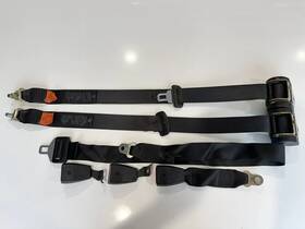 8208807 Bmw 95-98 318i 328i E36 Sedan Rear Left Right Seatbelt Retractor Set Oem Buckle