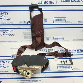20438173 Buick 96-99 Lesabre Front Left Driver Side Seat Belt Burgundy Oem