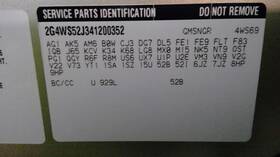 210-00254 Buick Seat Belt Front Bench Passenger Retractor Fits 02-05 Century
