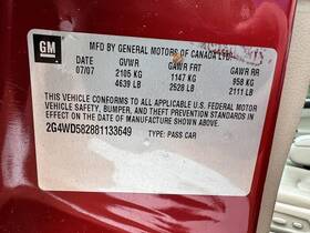 104582766 Buick 210-02358 Seat Belt Front Bucket Passenger Buckle Fits 05 07-09 Allure