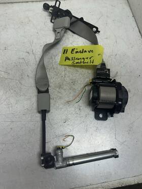 Buick 23201274 2011 Enclave Oem Seatbelt Seat Belt Retractor Buckle R Rh Front Passenger