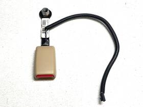 15860350 Cadillac 2008-2010 Cts Sedan Front Left Driver Side Seat Belt Buckle Beige Oem