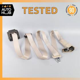 19149857 Cadillac 04-06 Xlr Right Side Seatbelt Seat Belt Retractor Beige Oem
