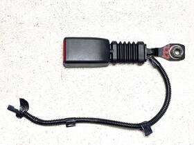 2440929 Cadillac Gm 11-14 Cts Coupe Front Right Passenger Side Seat Belt Buckle Black Oem