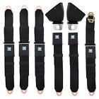 Chev6872kit-black Seat Belts Plus 1968-72