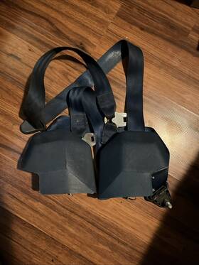 14067465-6 Chevrolet 1983-1986 Truck Front Seat Belts Gm Blue