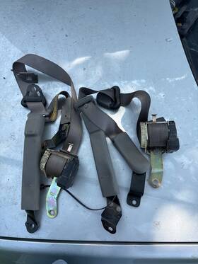 238122a Chevrolet 2000 2005 Impala Replacement Grey Oem Front Seatbelt Assembly