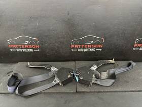 2621901 Chevrolet 1990 Corvette Front Left And Right Seat Belt Retractors With Receivers Black