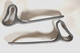 D2492634 Chevrolet 00-05 Chevy Monte Carlo Driver Passenger Seat Belt Guide Holder Gray Color
