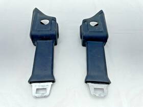 2862372 Chrysler 1967 Mopar B Body Seatbelt Retractors Blue Interior Trim Seat Belts Buckle