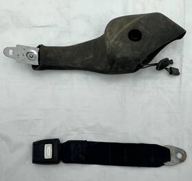3695634 Chrysler 1972 Mopar A Body Seatbelt And Seat Belt Retractor Black Demon Duster Dart