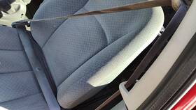 Yz574d5ae Chrysler Trucks 05-07 Town And Country Driver Left Front Seat Belt Retractor Oem Shoulder Gray D5