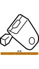 Db5z7860044ej Ford Oem Second Row Back Rear Seat End Explorer Flex