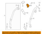 Dg9z5460044ba Ford Oem Rear Seat End Right
