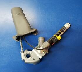 0wp151d5af Dodge 2005-2007 Grand Caravan Town And Country Gray Lh Driver Side Seat Belt Buckle Oem