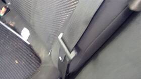1sv69dx9ac Dodge Black Driver Left Rear Seat Belt Assembly Fits 13-16 Dart Oem